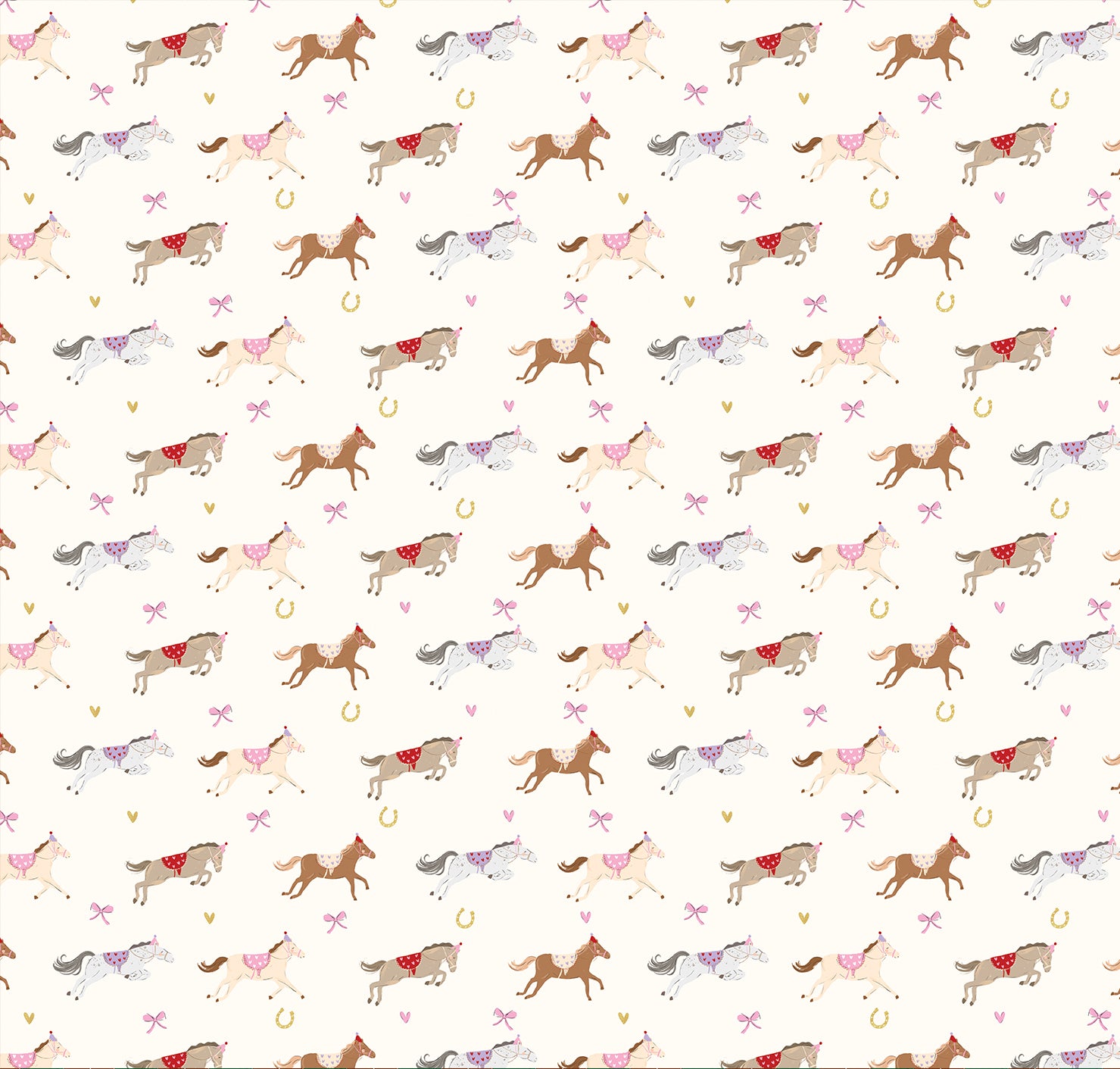 Wrapping Paper-GWP118 - Pony Club Wrapping Paper-Whistlefish