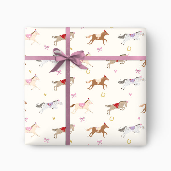 Wrapping Paper-GWP118 - Pony Club Wrapping Paper-Whistlefish