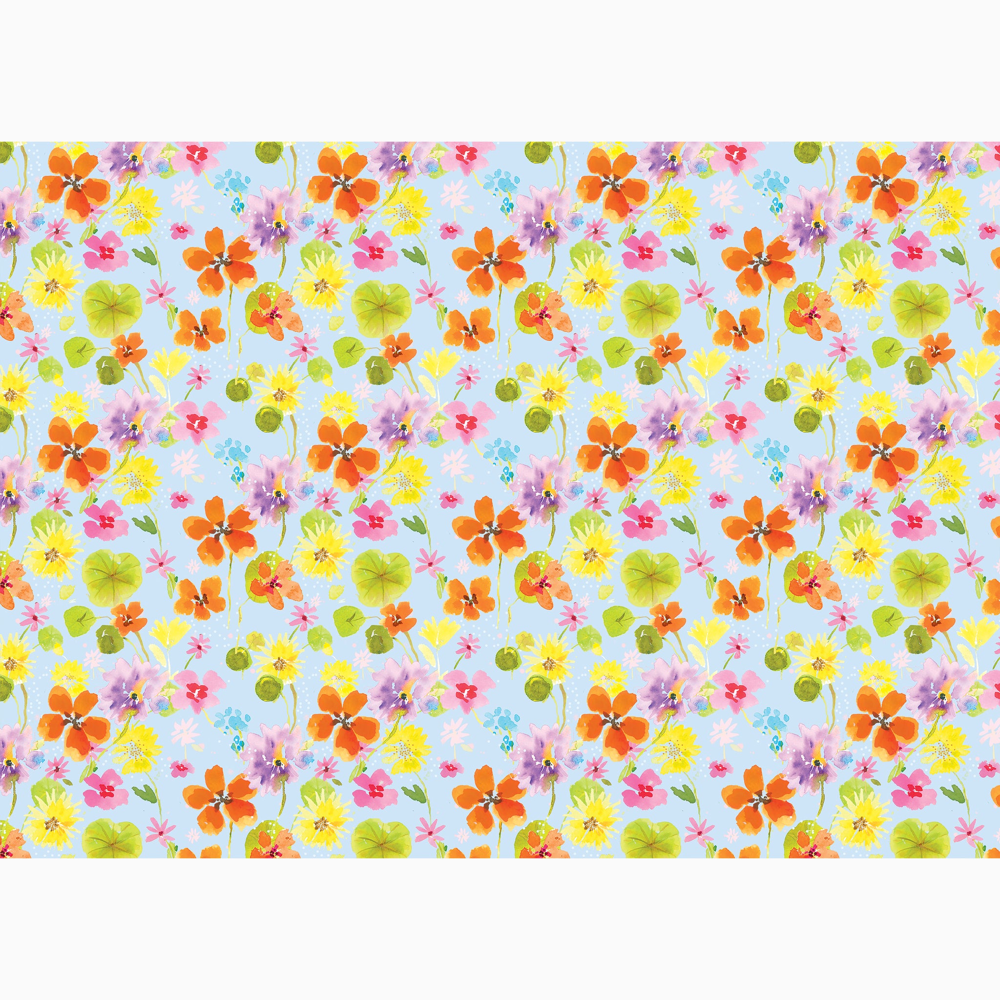 Wrapping Paper-GWP127 - Sky Bloom Wrap-Whistlefish