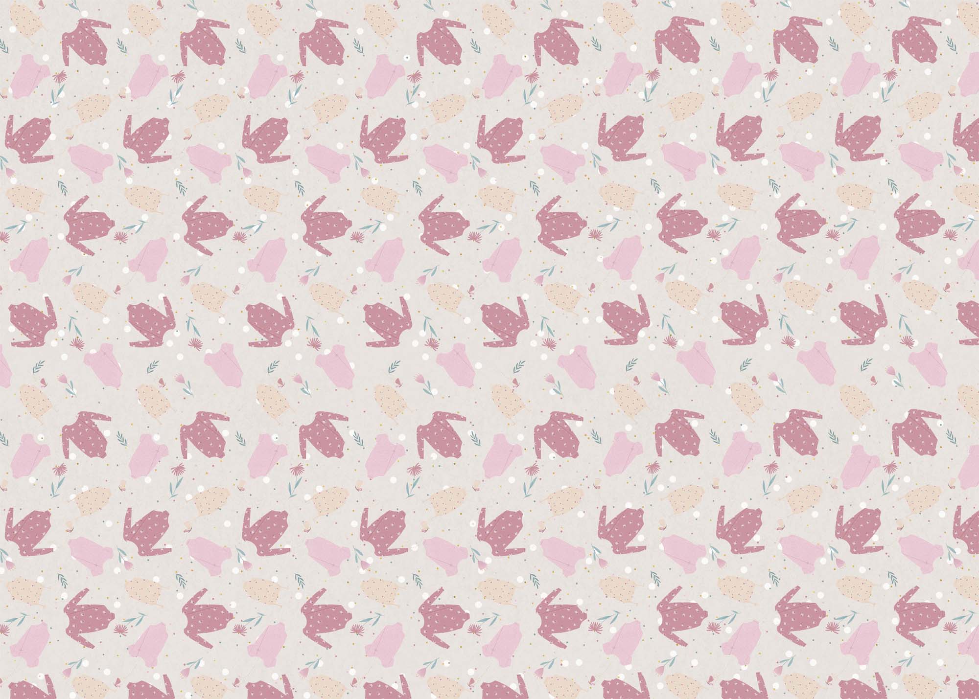 Wrapping Paper - GWP26 - Baby Boy Grows Wrapping Paper - Babygirl Grows Wrapping Paper - Whistlefish