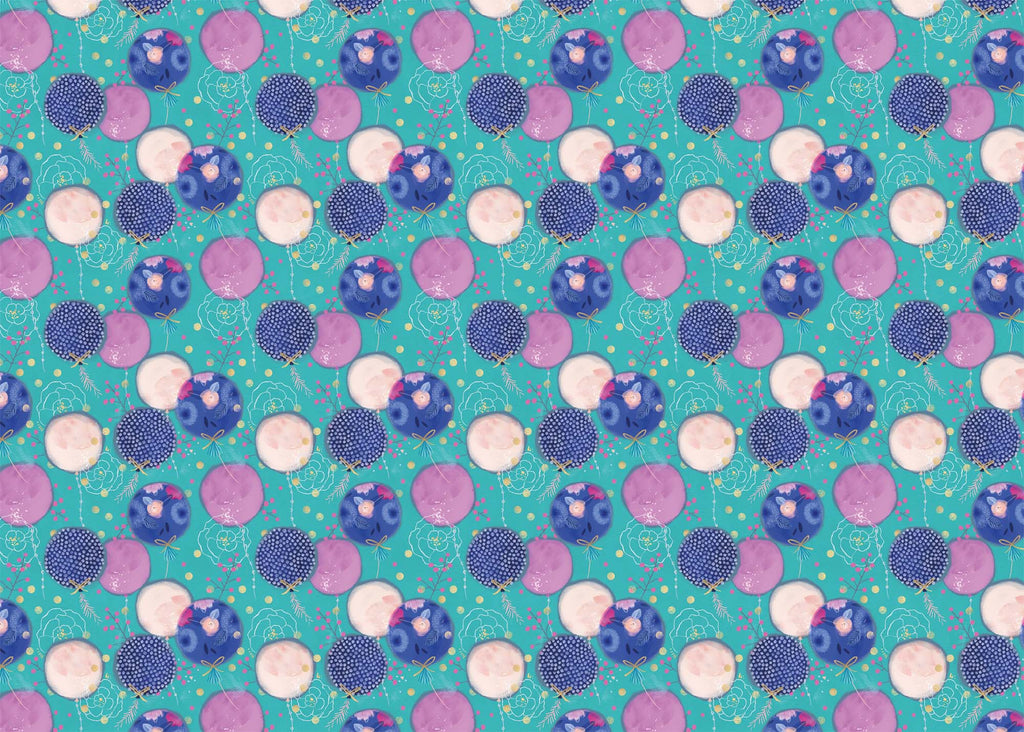 Wrapping Paper - GWP32 - Cheri Balloons Wrapping Paper - Cheri Balloons Wrapping Paper - Whistlefish