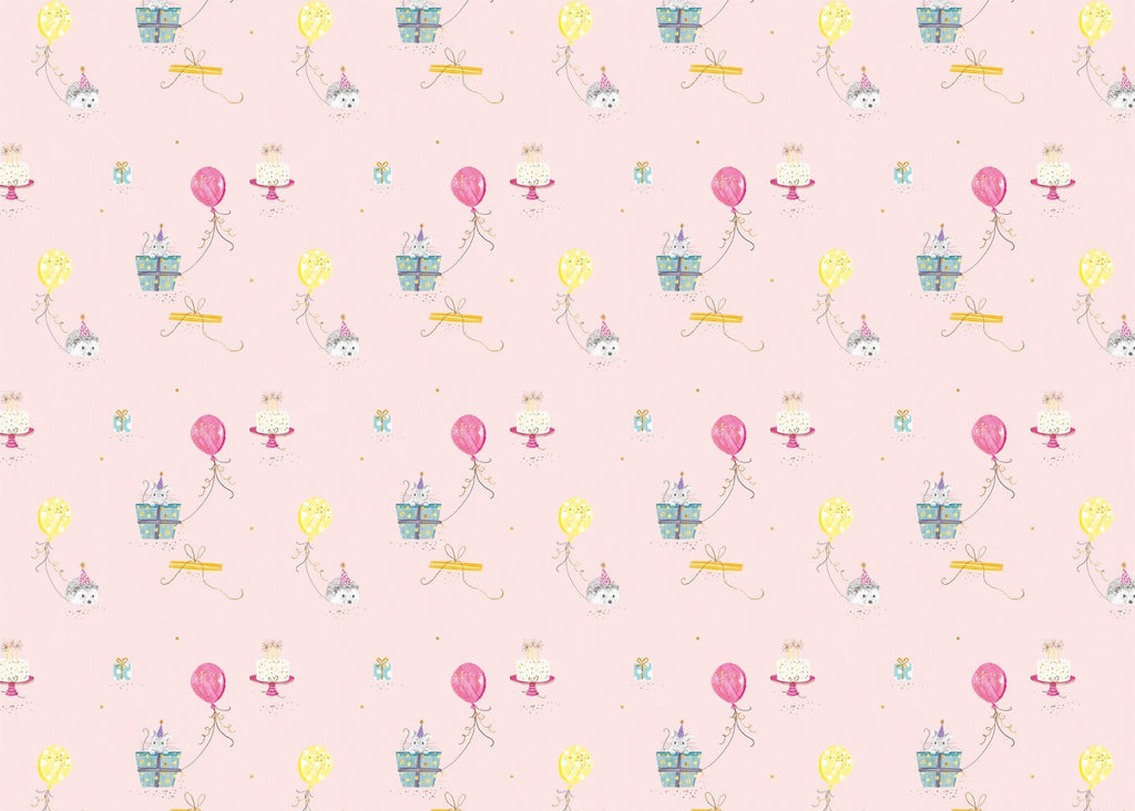 Wrapping Paper - GWP37 - Hedgehog & Mouse Wrapping Paper - Hedgehog & Mouse Wrapping Paper - Whistlefish