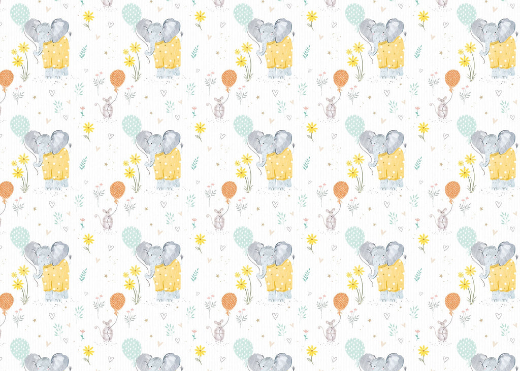 Wrapping Paper - GWP40 - Clementine Wrapping Paper - Clementine Wrapping Paper - Whistlefish