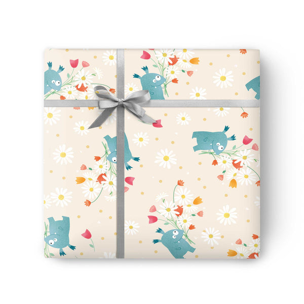 Wrapping Paper - GWP42 - Little Monster Wrapping Paper - Little Monster Wrapping Paper - Whistlefish