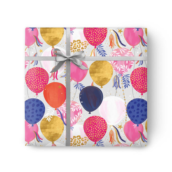 Wrapping Paper - GWP51 - Pink Balloons Wrapping Paper - Pink Balloons Wrapping Paper - Whistlefish