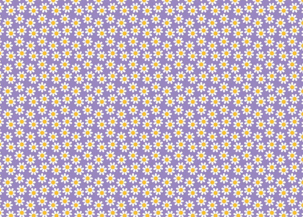 Wrapping Paper - GWP64 - Purple Daisy Wrapping Paper - Purple Daisy Wrapping Paper - Whistlefish