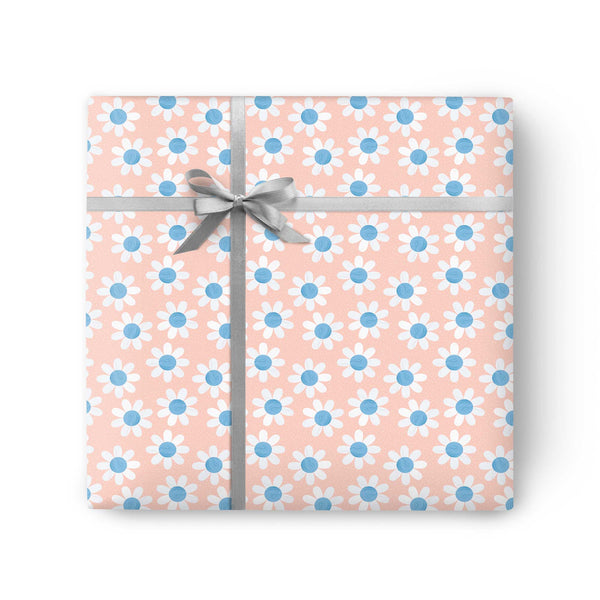 Wrapping Paper - GWP65 - Peachfuzz Daisy Wrapping Paper - Peachfuzz Daisy Wrapping Paper - Whistlefish