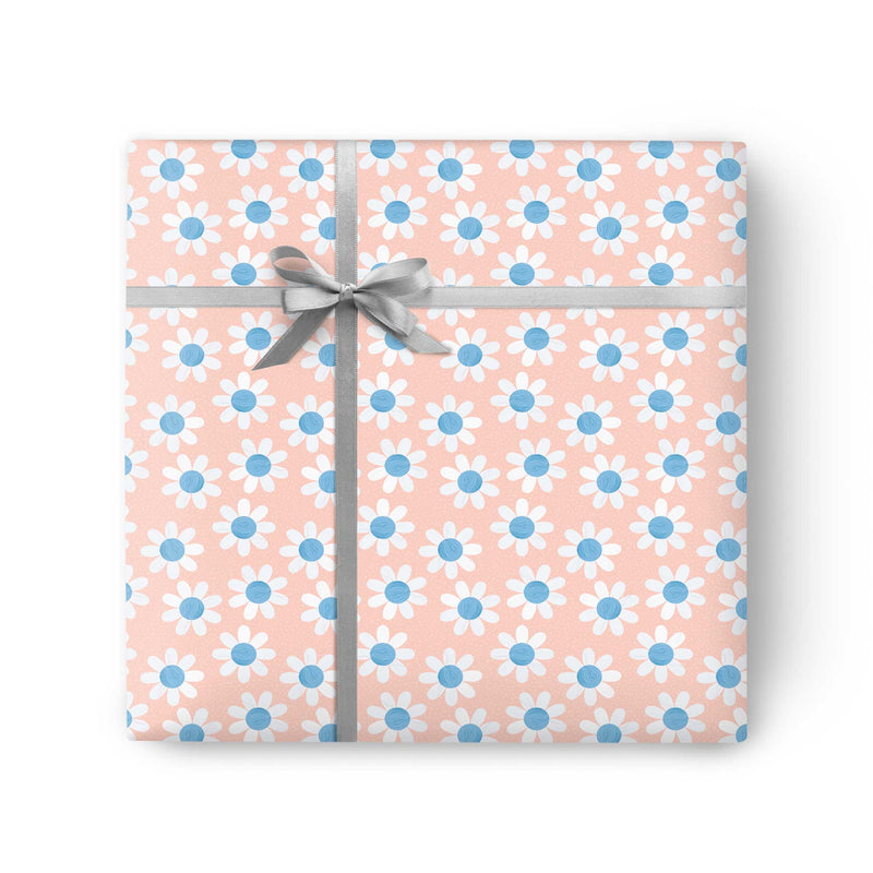 Wrapping Paper - GWP65 - Peachfuzz Daisy Wrapping Paper - Peachfuzz Daisy Wrapping Paper - Whistlefish