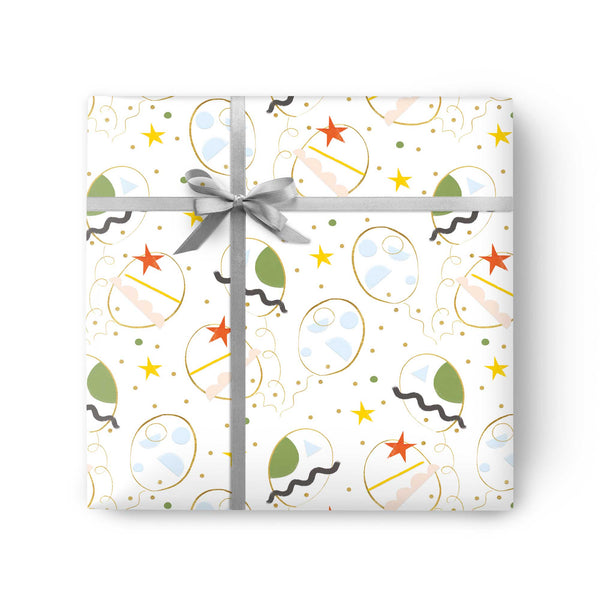 Wrapping Paper - GWP70 - Simple Balloons Wrapping Paper - Simple Balloons Wrapping Paper - Whistlefish