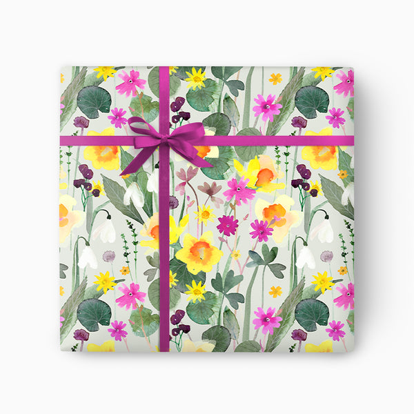 Wrapping Paper-GWP86 - Awaking Woodland Wrapping Paper-Whistlefish