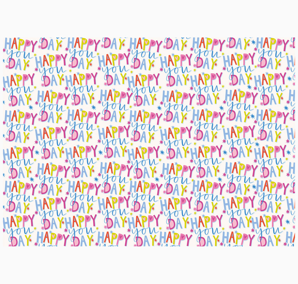 Wrapping Paper-GWP94 - Happy You Day Wrapping Paper-Whistlefish