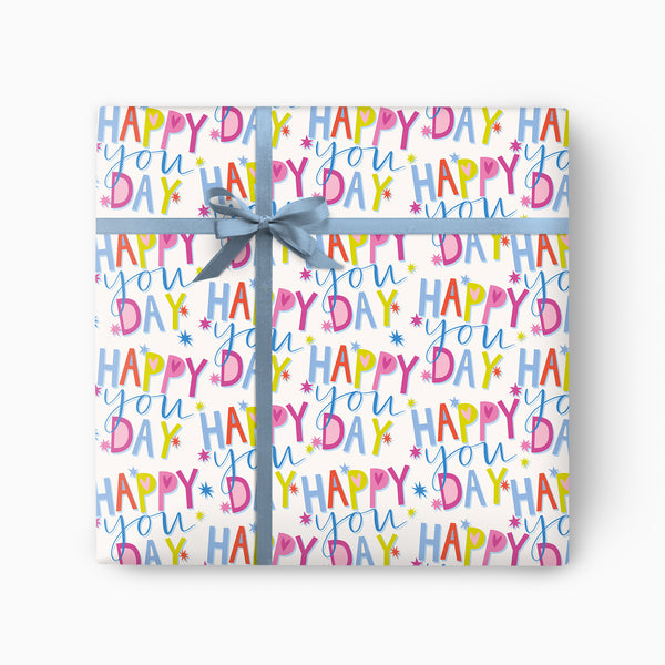 Wrapping Paper-GWP94 - Happy You Day Wrapping Paper-Whistlefish