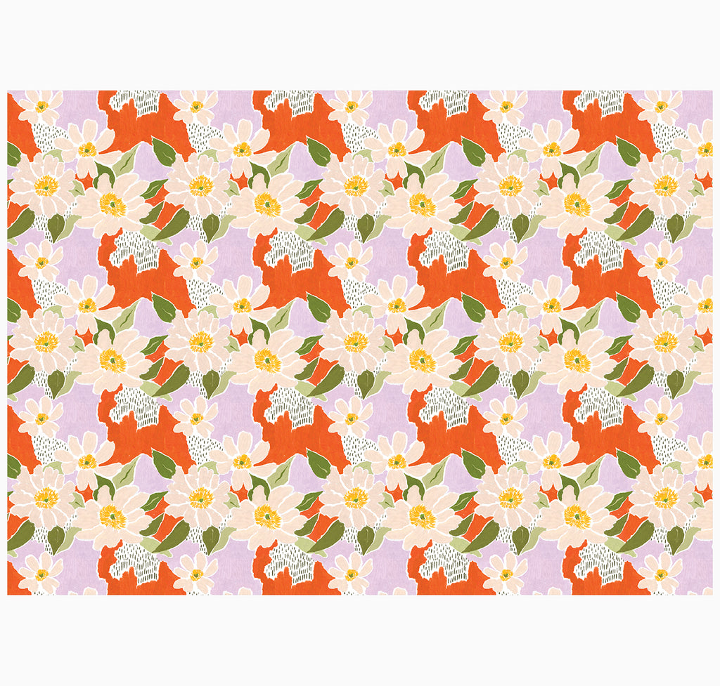 Wrapping Paper-GWP96 - Spring Zest Wrapping Paper-Whistlefish