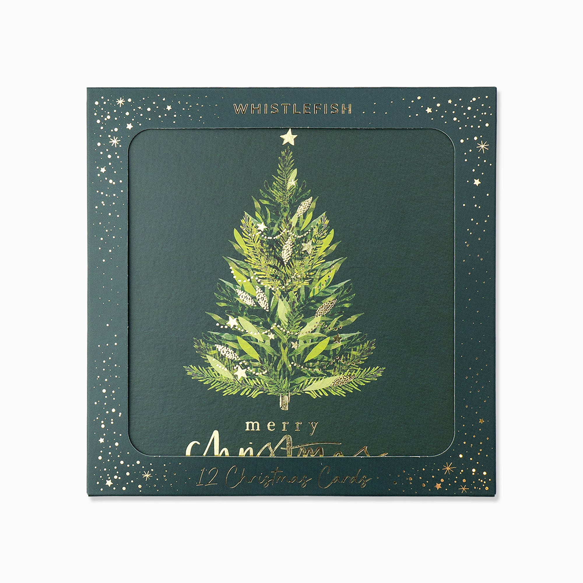 Christmas Card Pack-XPK26-006 - Evergreen Christmas Card Pack-Whistlefish