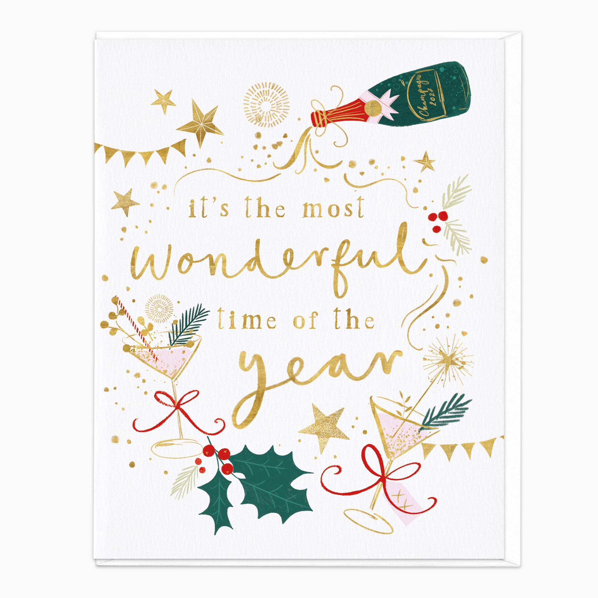 ZA052 - Most Wonderful Time Christmas Card