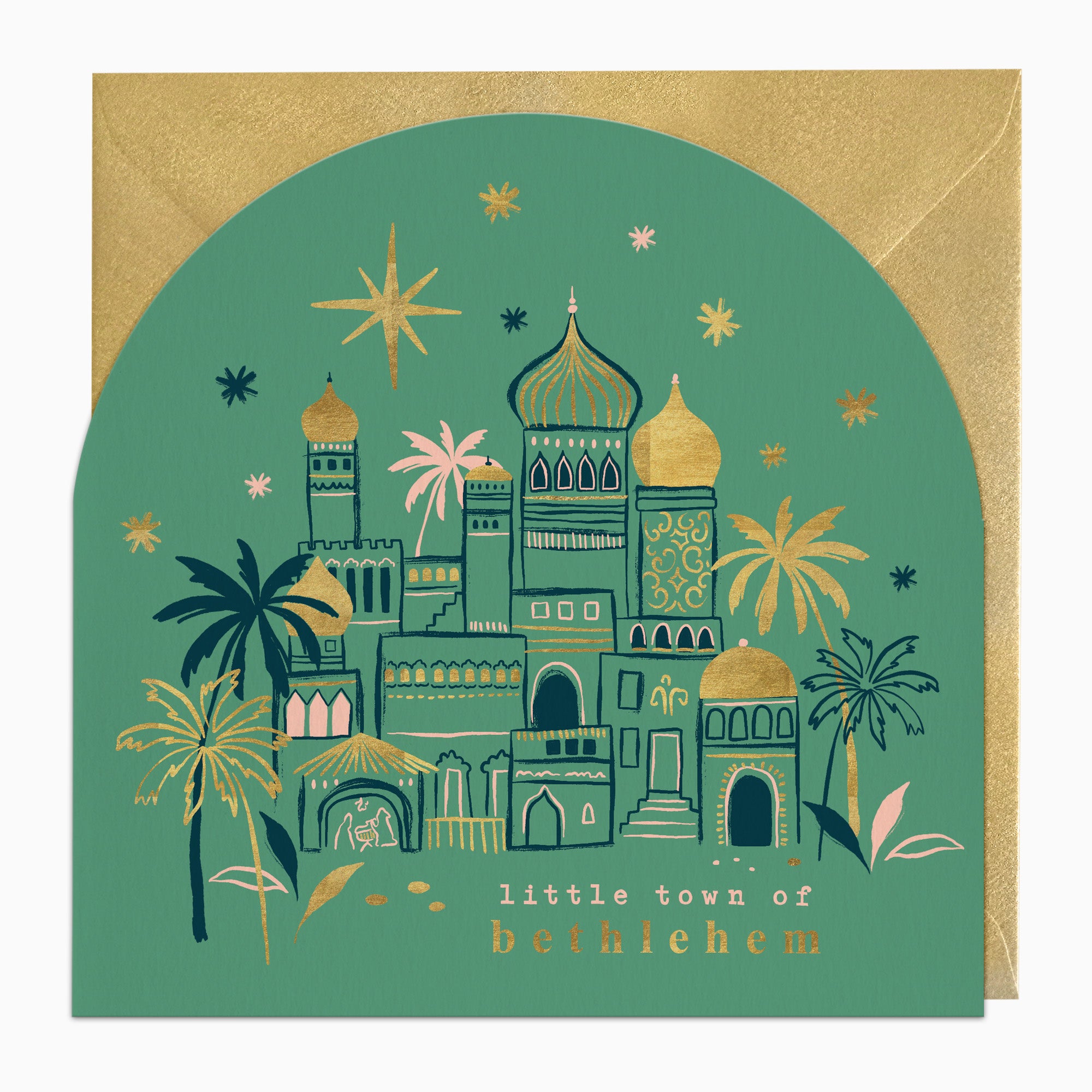 ZA110 - Little Town of Bethlehem Christmas Card