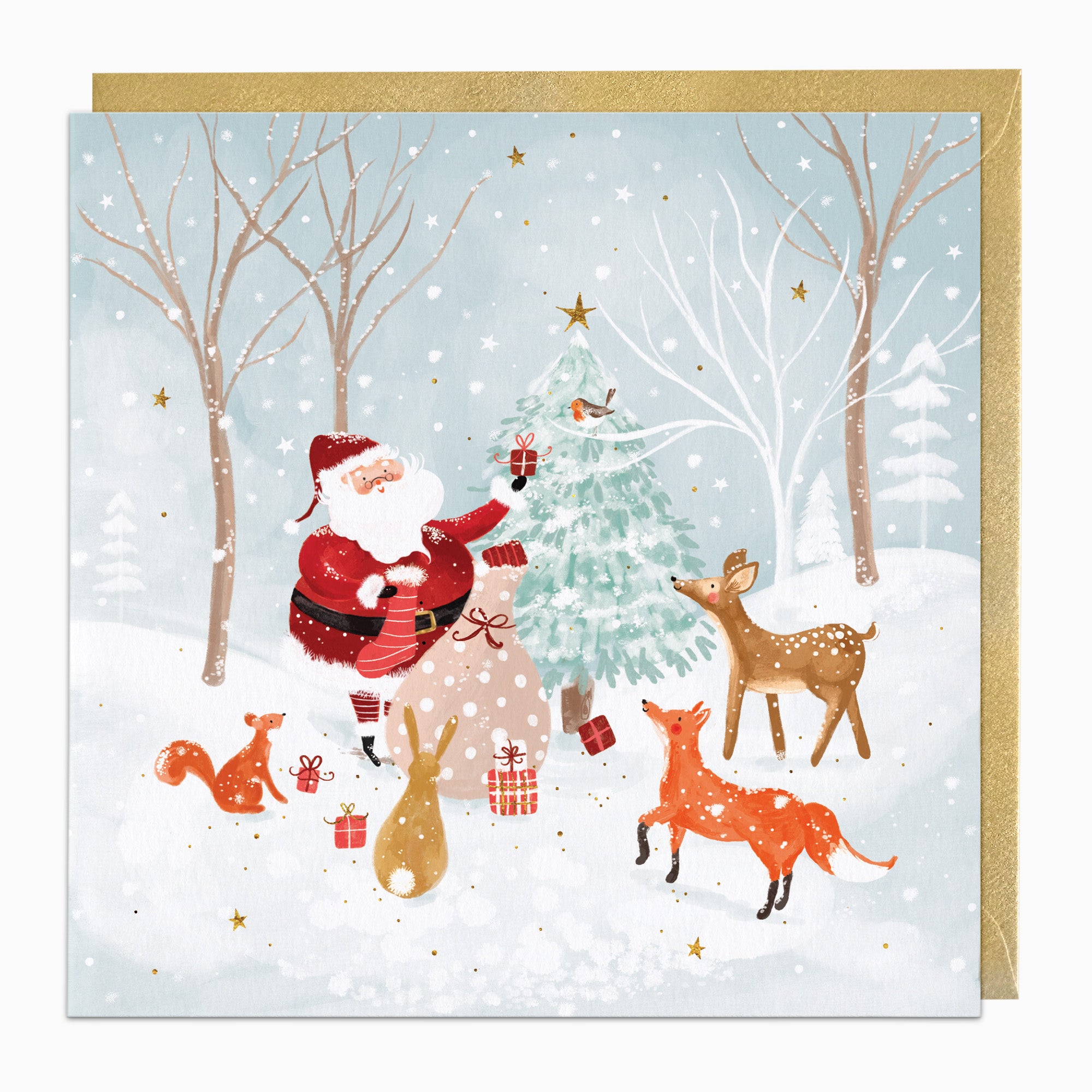 ZA152 - Santa's Stories Christmas Card