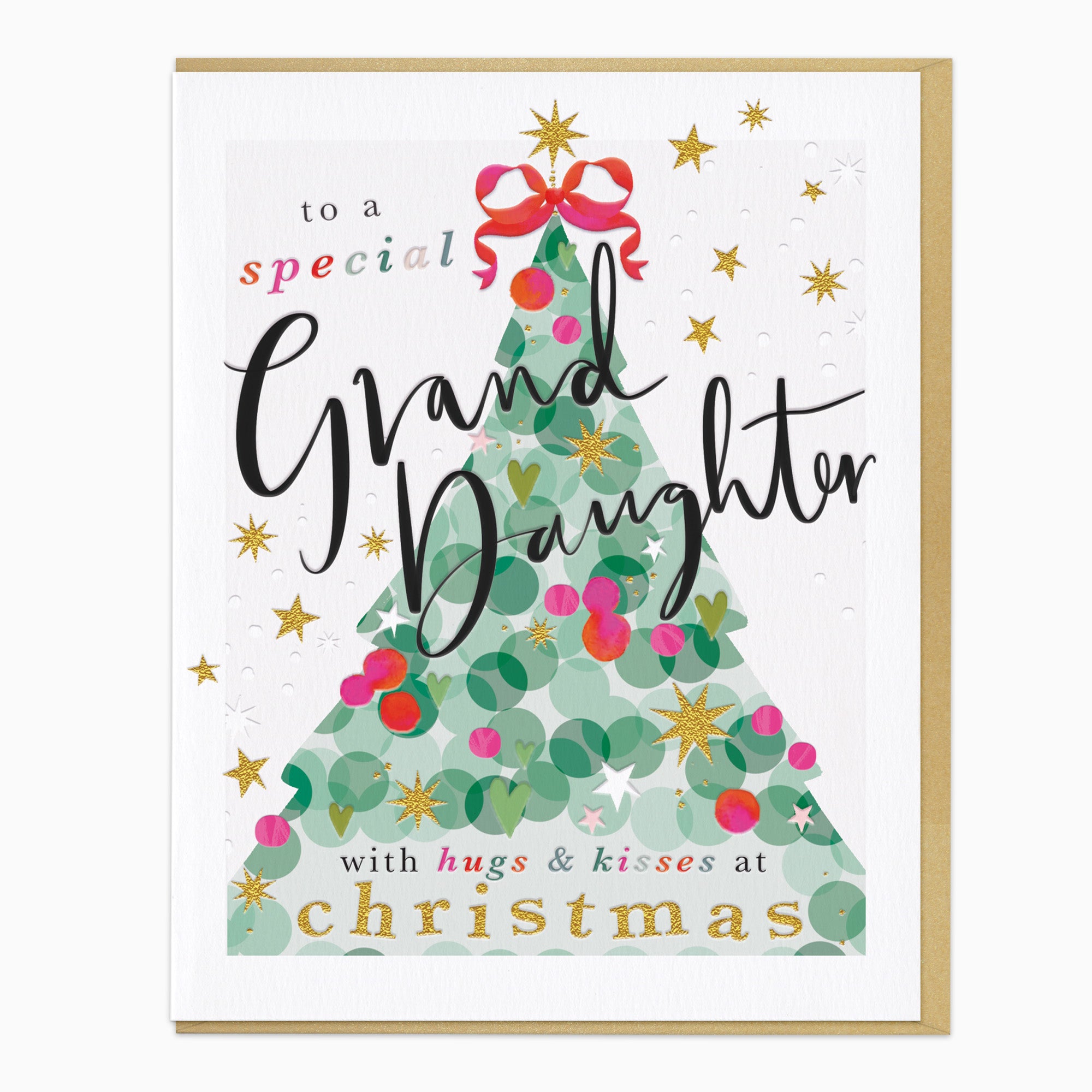 ZA277 - Special Grand-daughter Christmas Card