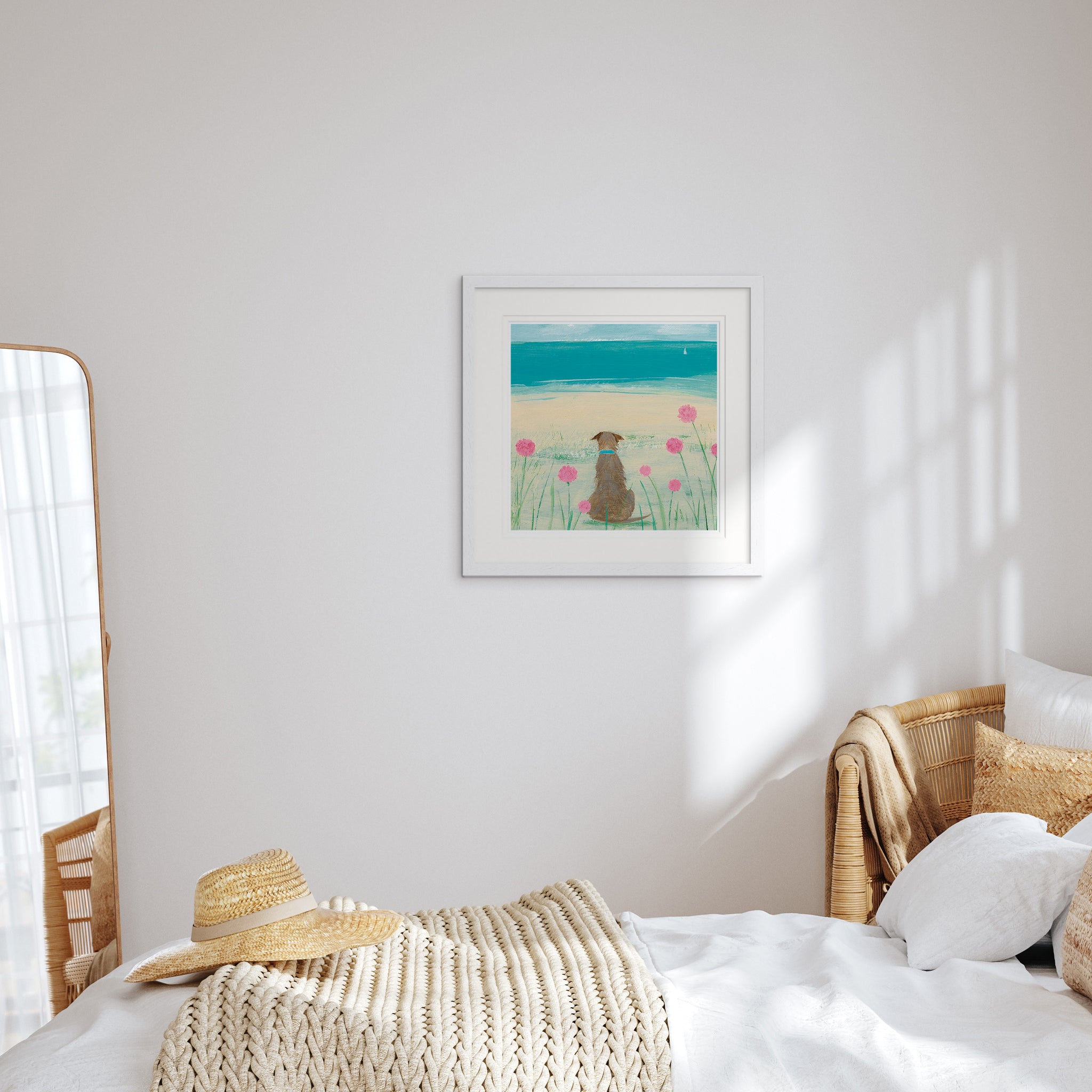Framed Print - HC329F - Among The Sea Pinks Framed Print - Among The Sea Pinks Framed Print - Whistlefish