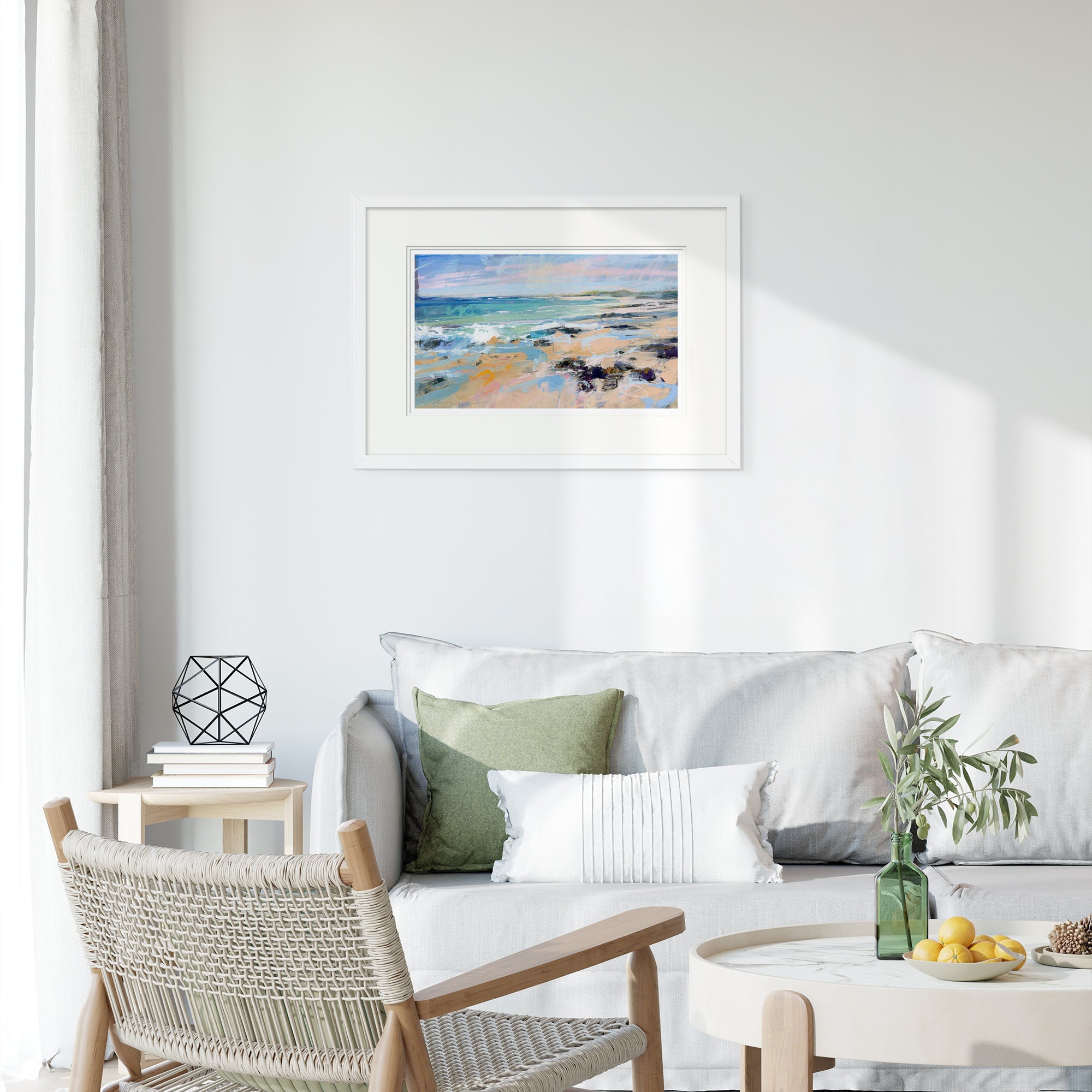 Framed Print-JBPA-B-117F - Bay Framed Print-James Bartholomew