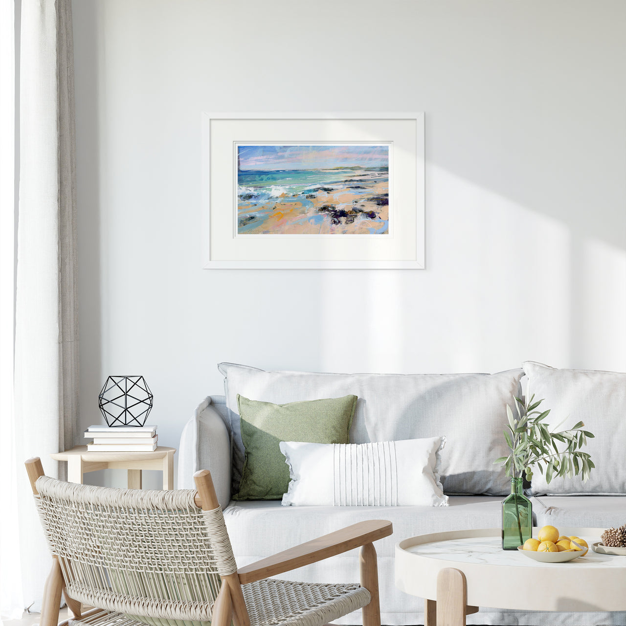 Framed Print-JBPA-B-117F - Bay Framed Print-James Bartholomew