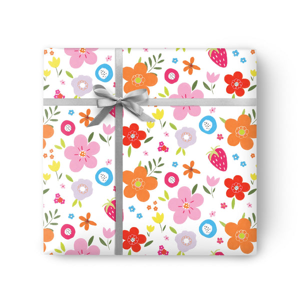 Bold Floral Wrapping Paper - Whistlefish