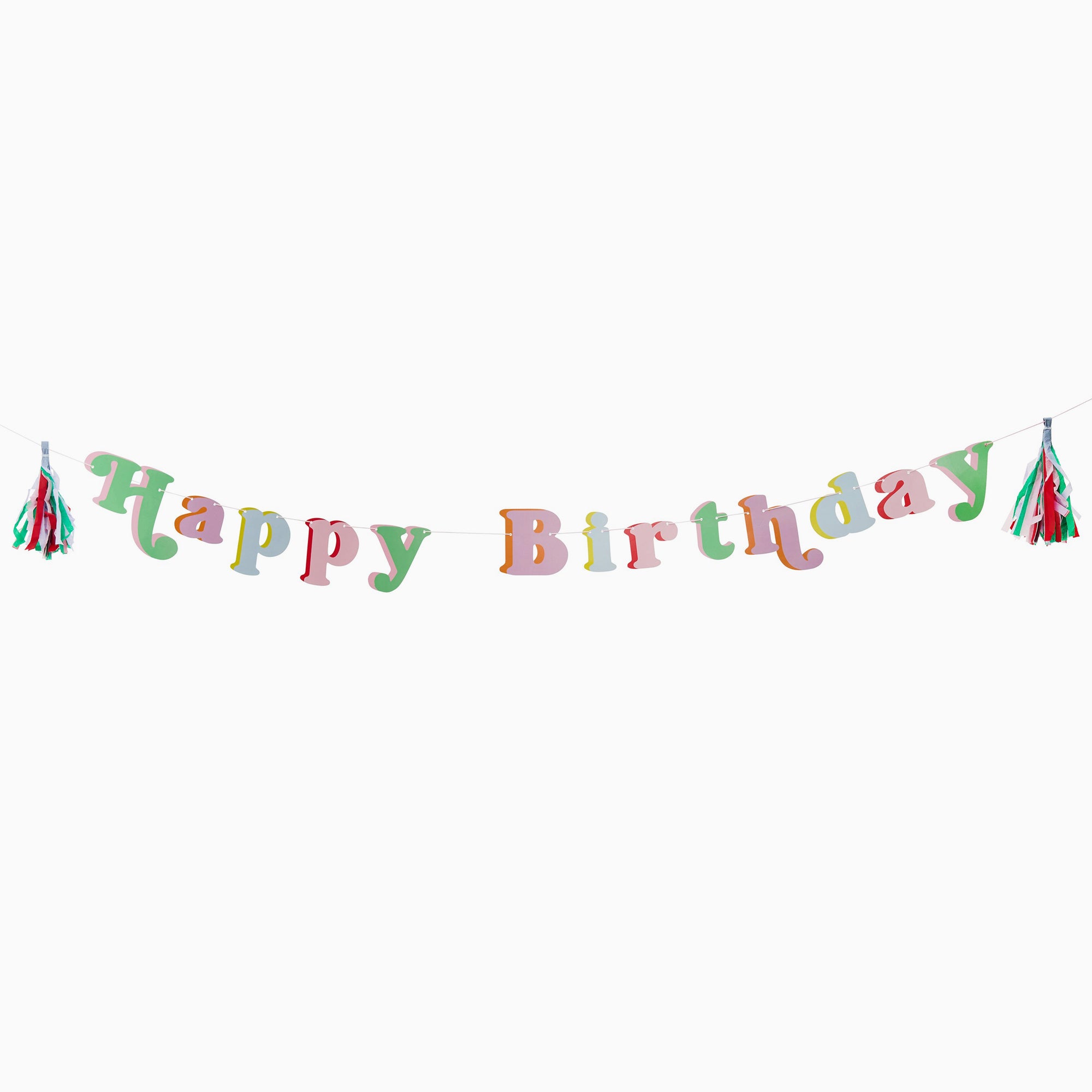 Banner-HBBB200 - Bright Banquet Happy Birthday Banner-Hootyballoo