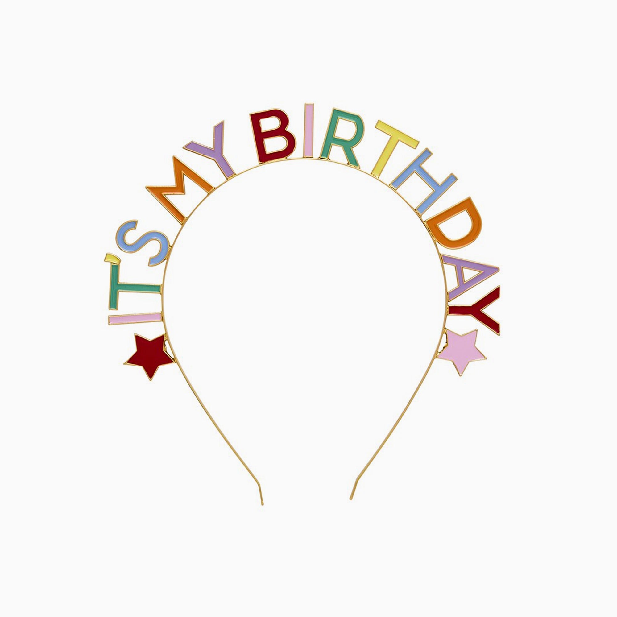Headband-HBBB213 - Bright Banquet Its My Birthday Headband-Hootyballoo