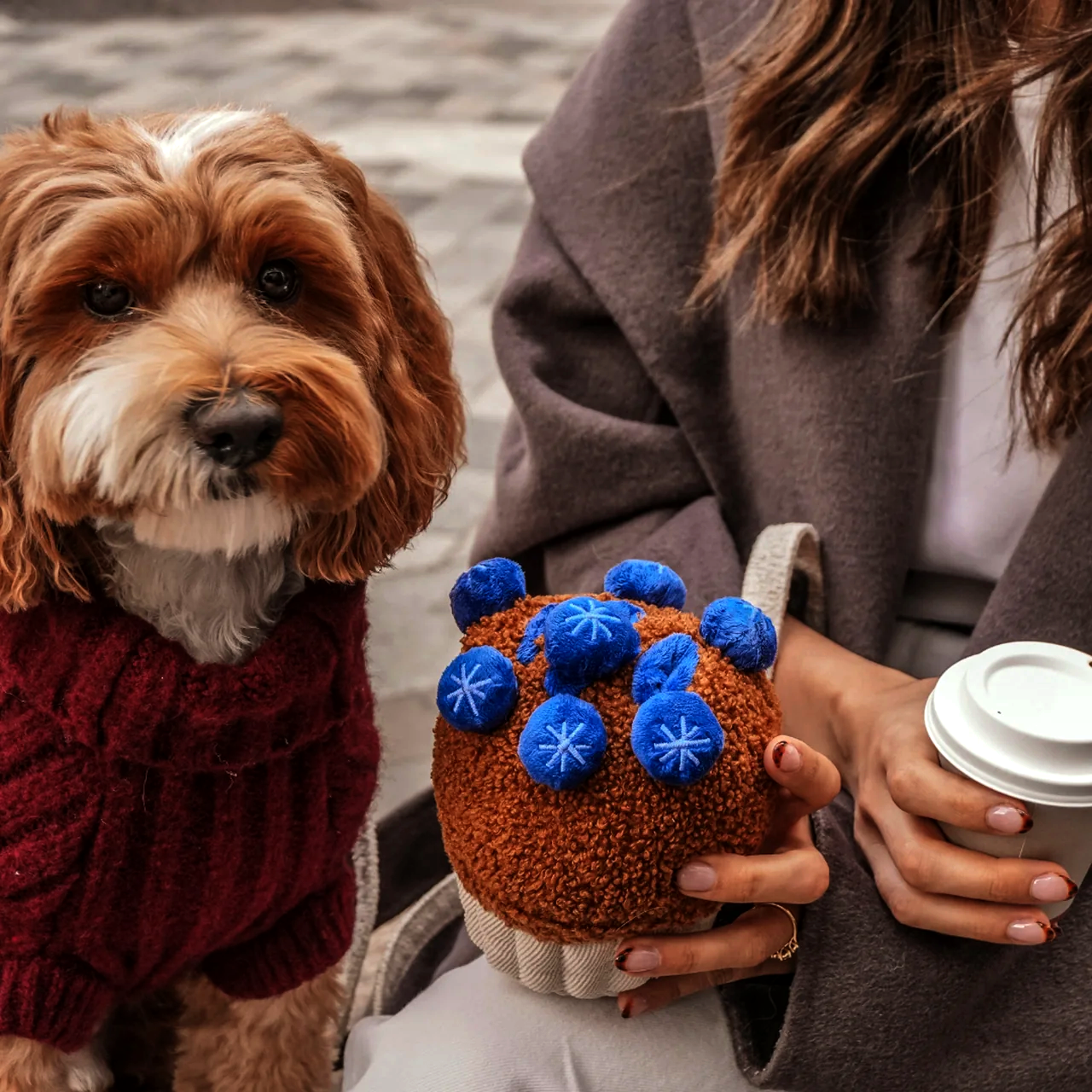 BMTOYL - Blueberry Muffin Dog Toy