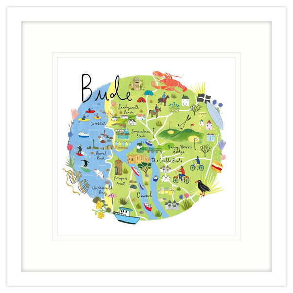 Bude Framed Print - Whistlefish