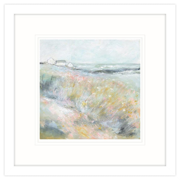 Framed Print-SF77F - By The Sea Small Framed Art Print-Whistlefish
