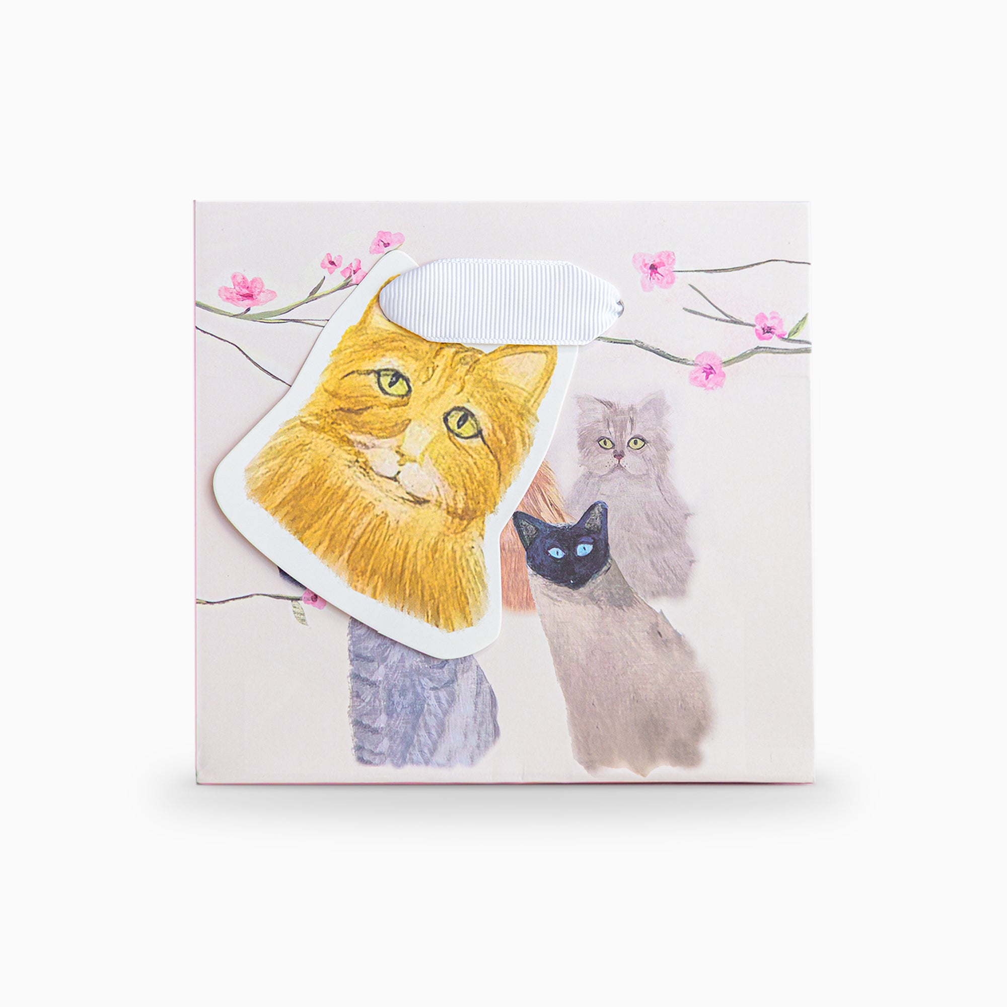Gift Bag-HC03SB - Cats Small Gift Bag-Hannah Cole