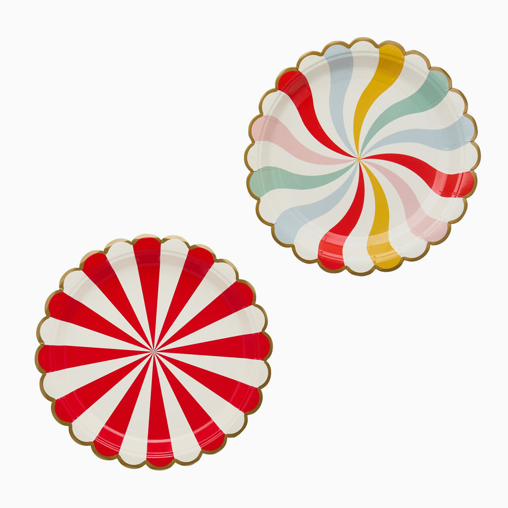 Paper Plates-HBCP110 - Circus Paper Plates-Hootyballoo