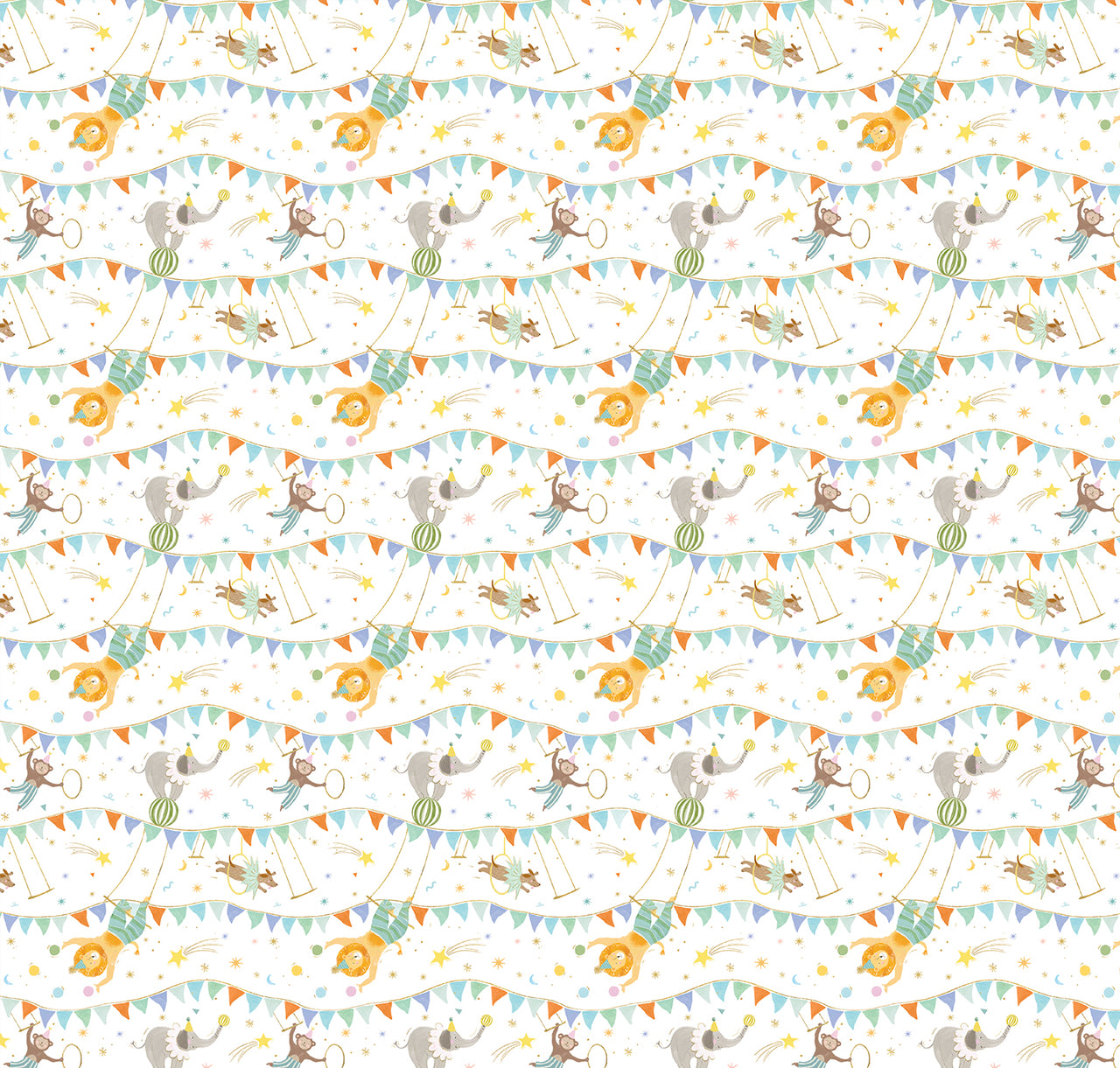 Wrapping Paper-GWP112 - Circus Wrapping Paper-Whistlefish