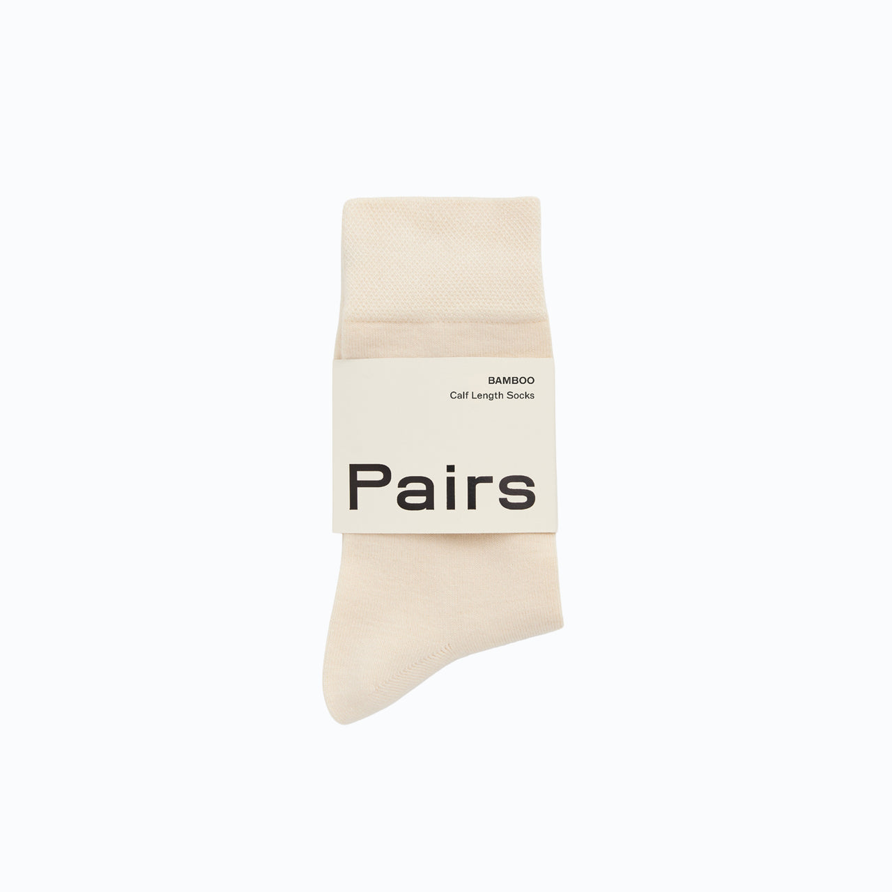 Socks-BAMCREAMS25 - Clotted Cream Bamboo Socks-Pairs Socks