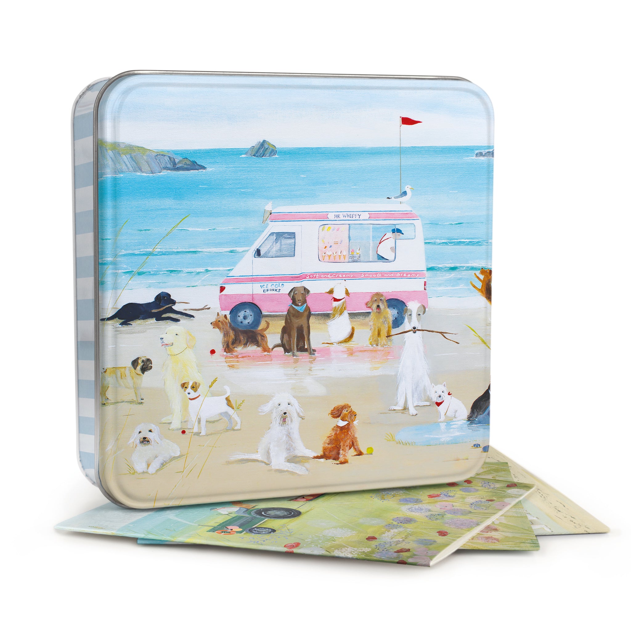 Notelet Tin-MWT61 - Coastal Walk Notelet Tin-Hannah Cole