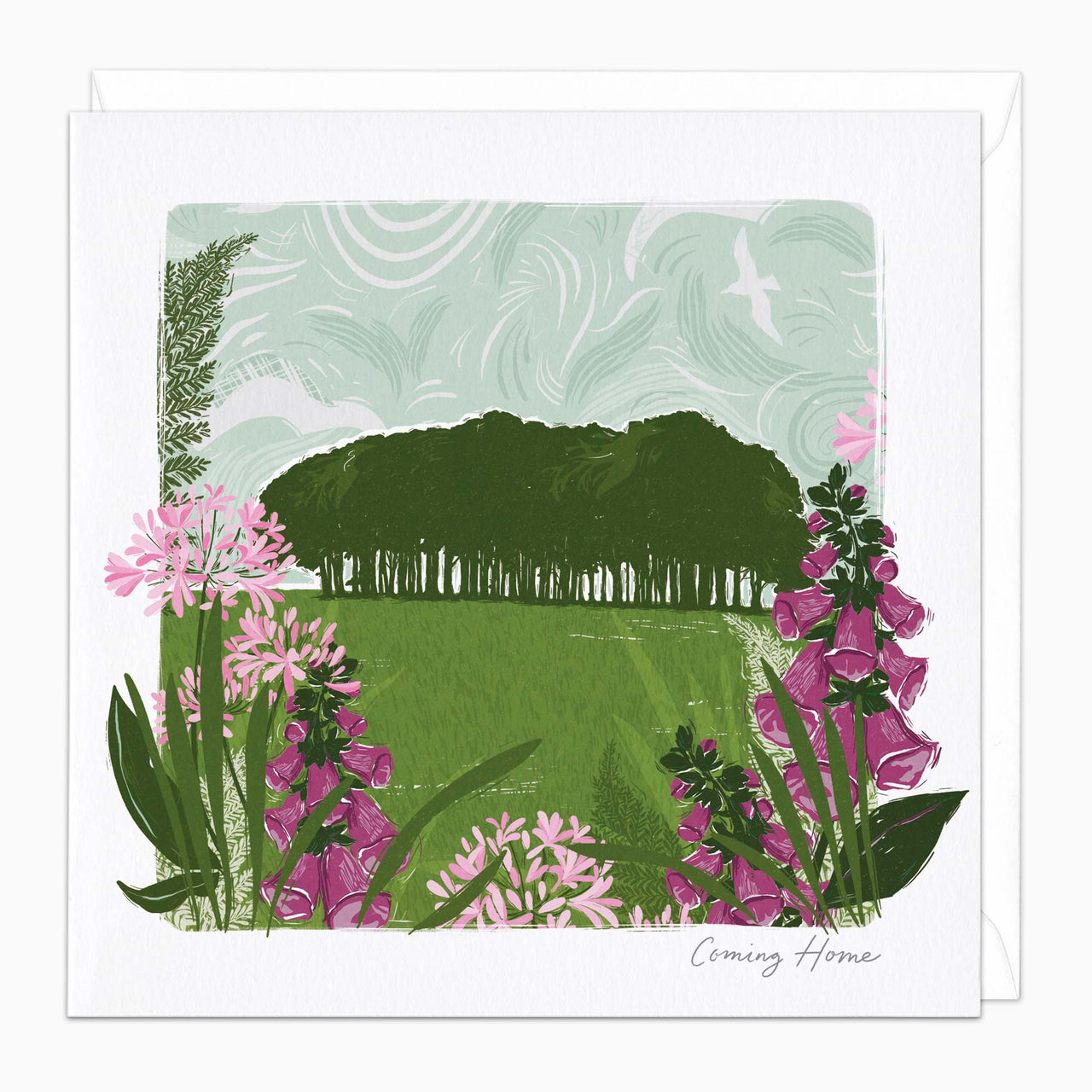 Greeting Card-G579 - Coming Home Art Card-Whistlefish