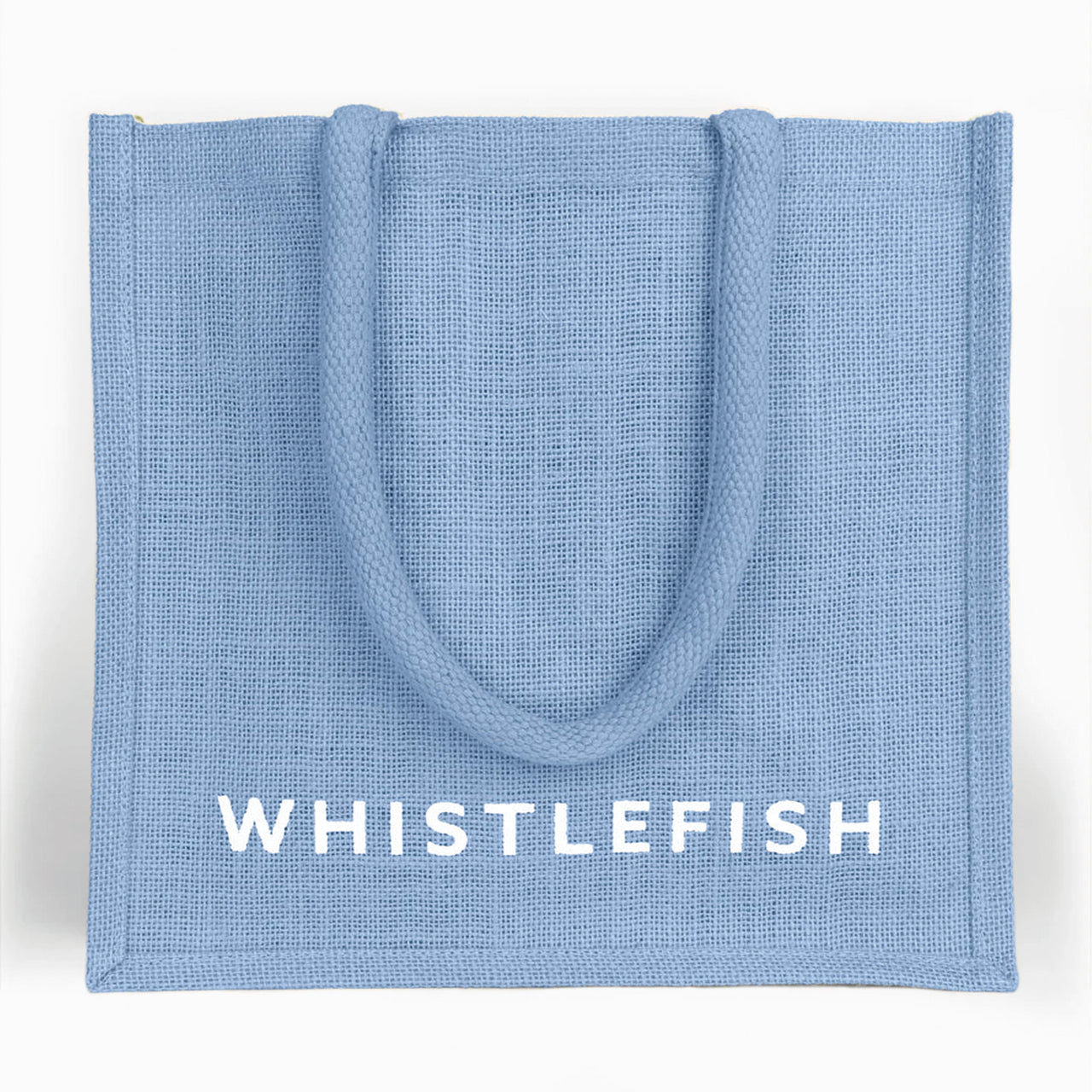 Jute Bag-JB204 - Cornflower Large Jute Bag-Whistlefish