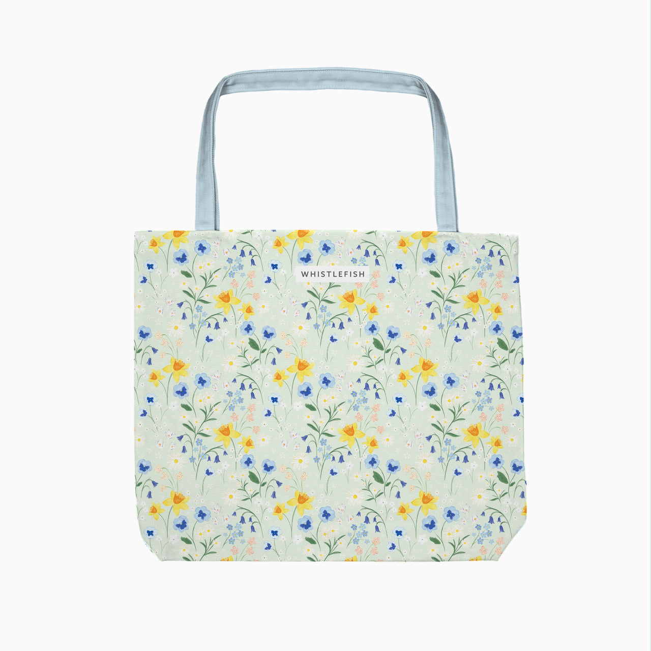 Tote Bag-WTB87 - Cornish Bloom Tote Bag-Whistlefish