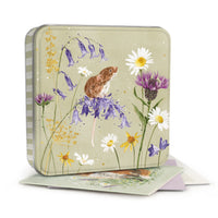 Notelet Tin-MWT63 - Country Creatures Notelet Tin-Whistlefish