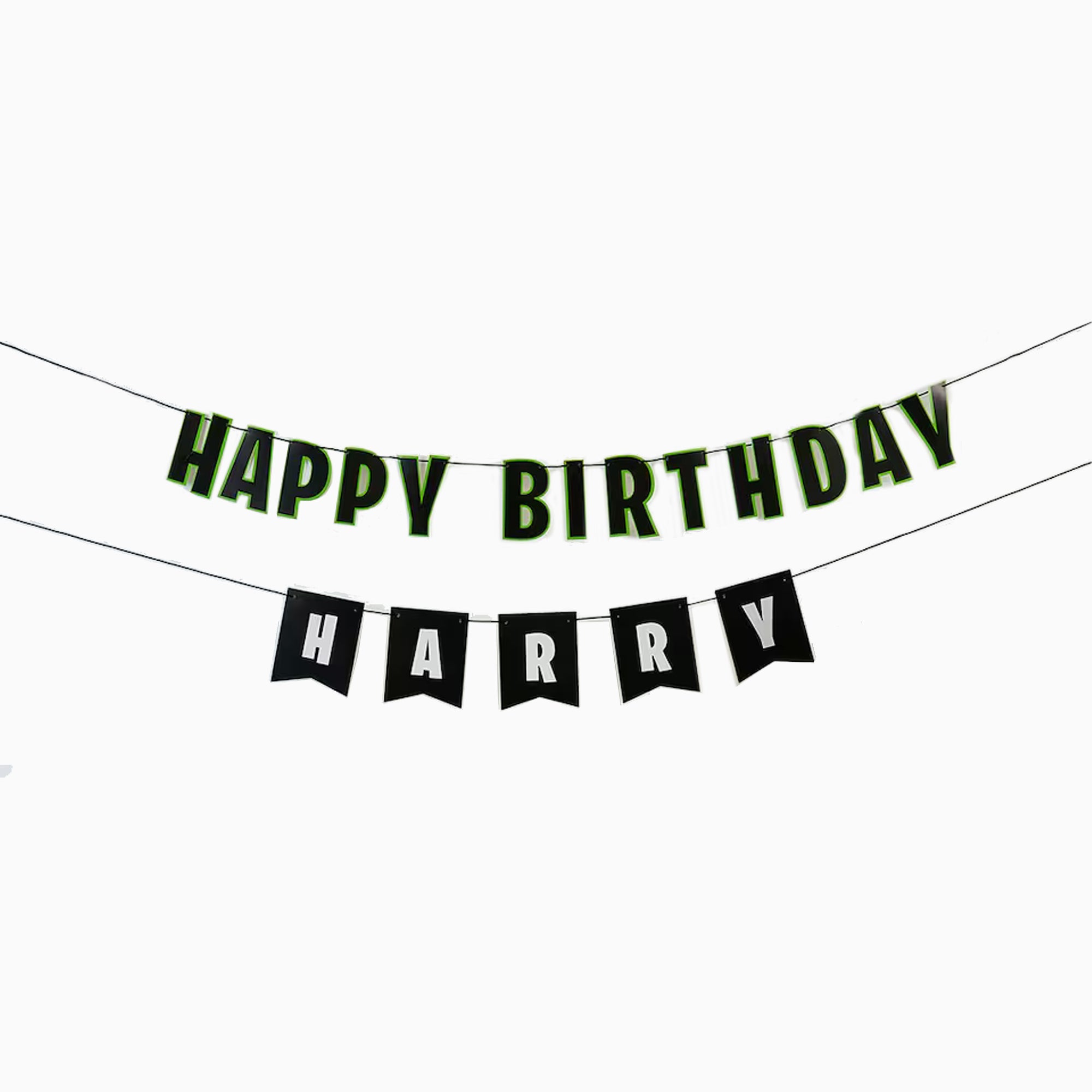 Banner-HBGP172-CG2 - Customisable Happy Birthday Banner-Hootyballoo