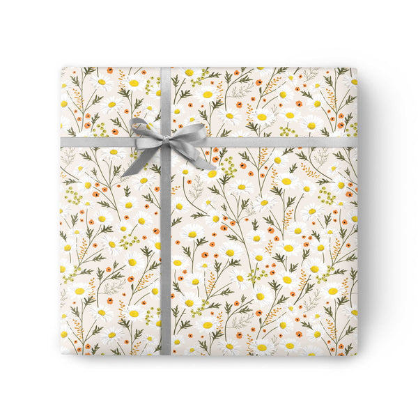 Delicate Daisy Wrapping Paper - Whistlefish