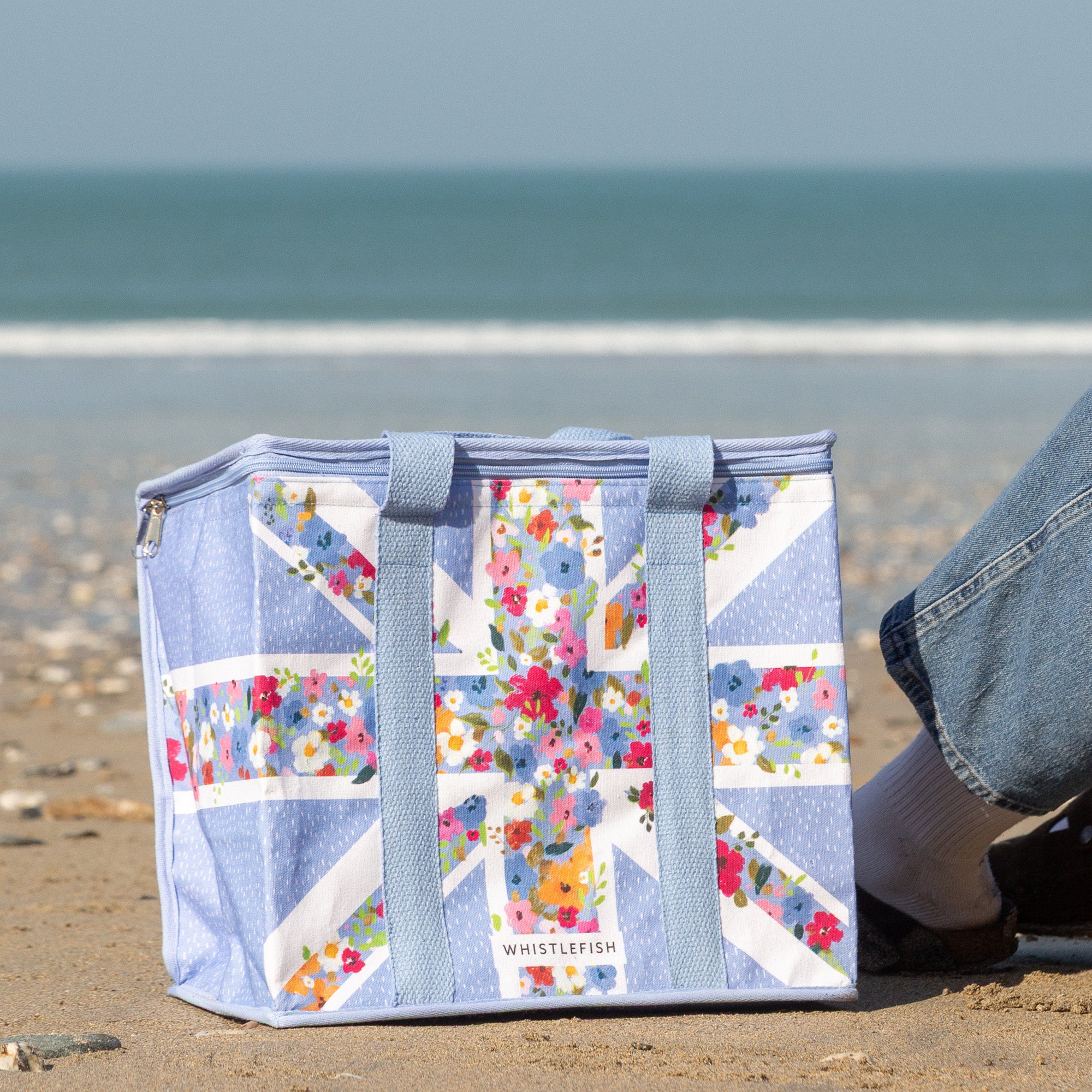 Cooler Bag-WFCB02 - Ditsy Union Jack Cooler Bag-Whistlefish