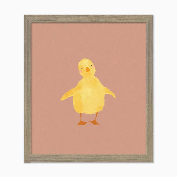 Duckling Small Framed Print - Whistlefish