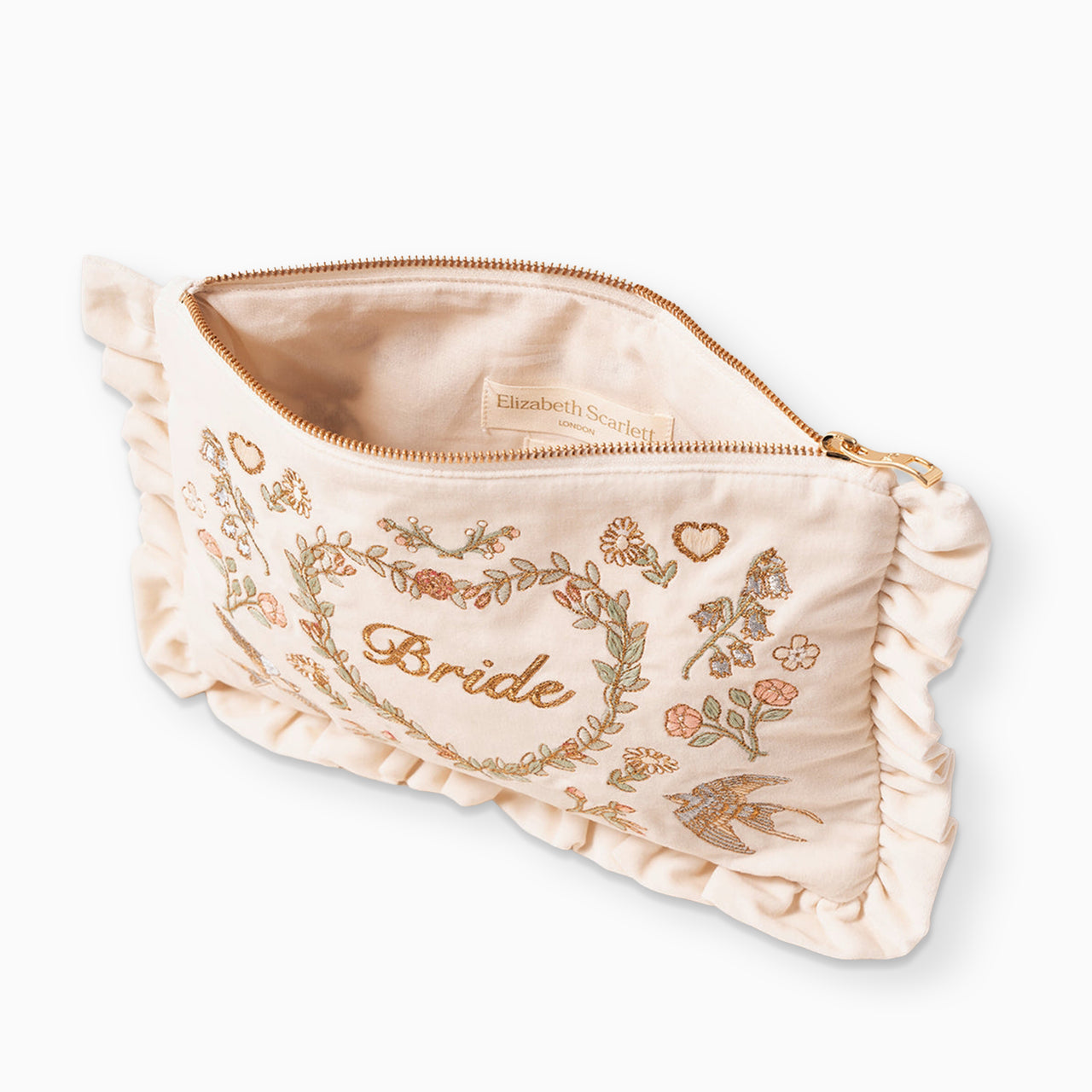 Pouch-97311 - Earth Goddess Bride Frill Pouch-Elizabeth Scarlett