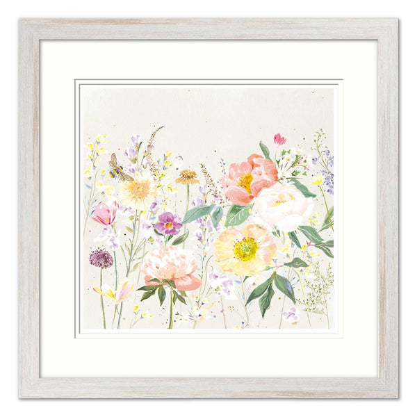 Floral Bouquet Small Framed Print - Whistlefish