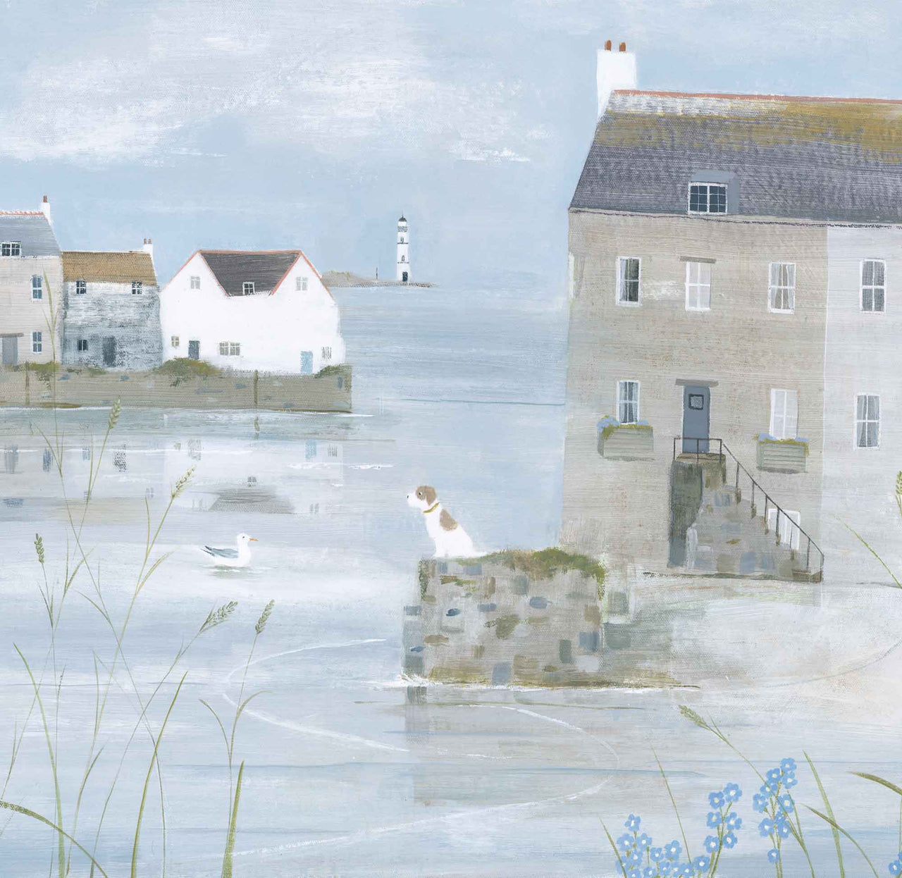Print-HC315P - Forget Me Not Art Print-Hannah Cole