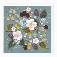 Greeting Card-G002 - Fruitful Woodland Art Card-Whistlefish