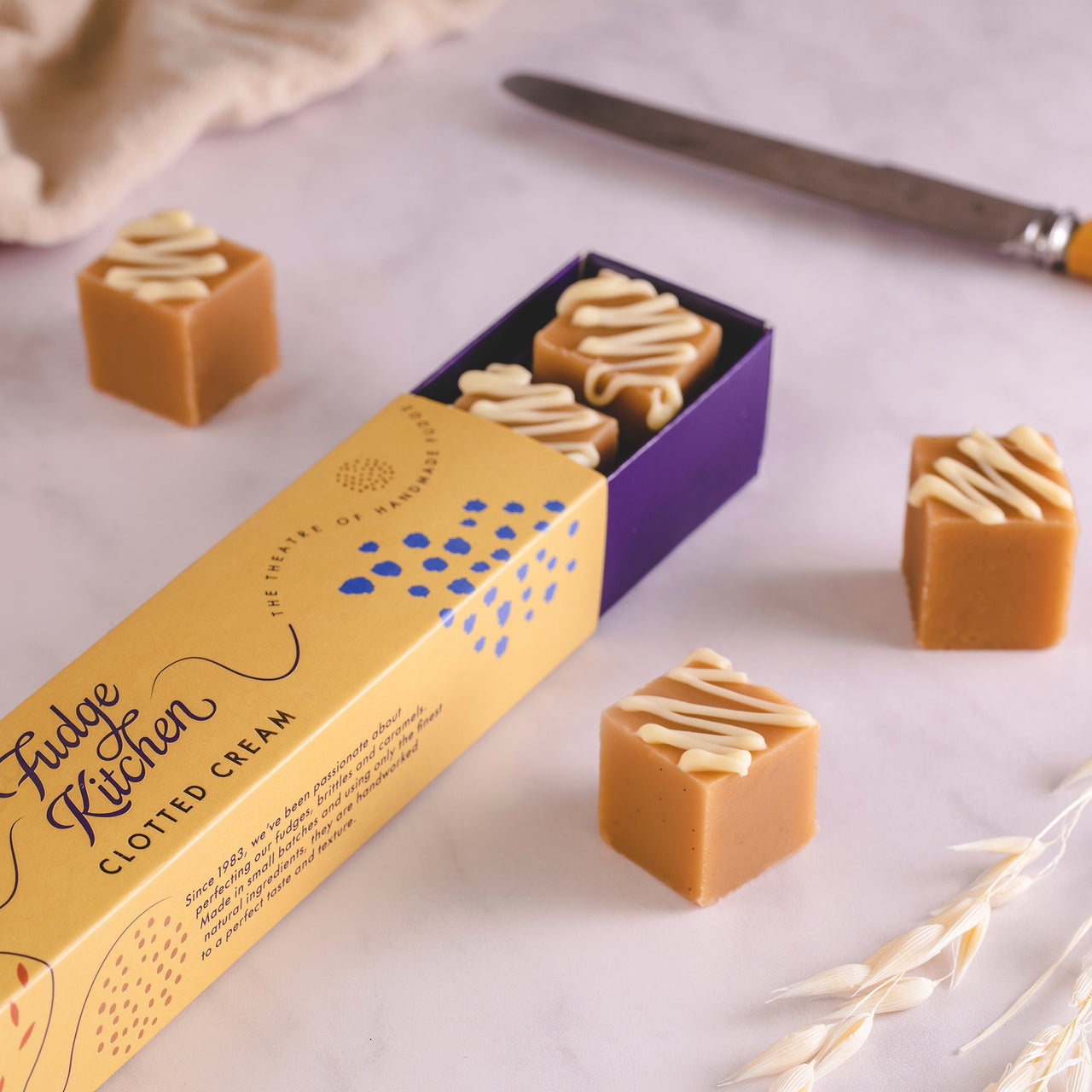 Fudge-3075 - Fudge Kitchen Clotted Cream Fudge Slider-Fudge Kitchen