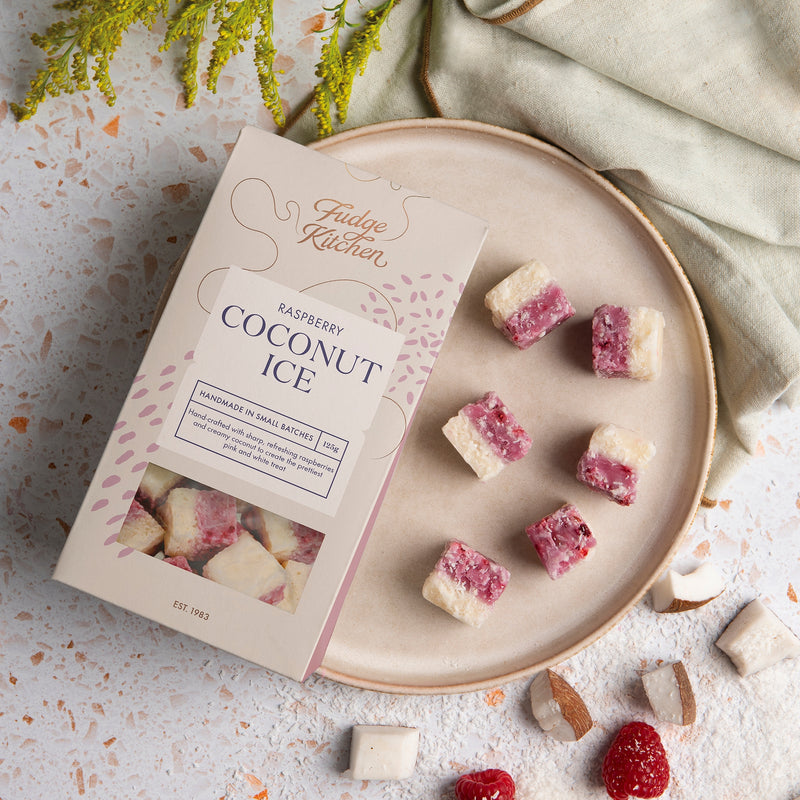 Fudge-6250 - Fudge Kitchen Raspberry Coconut Ice-Fudge Kitchen